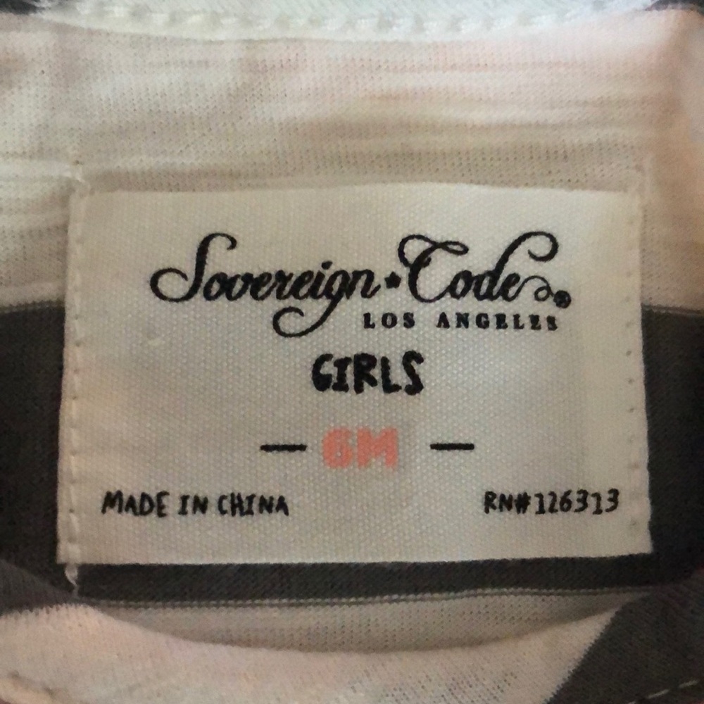 Sovereign Code Girls Top and Bottom Set - Picture 2 of 4